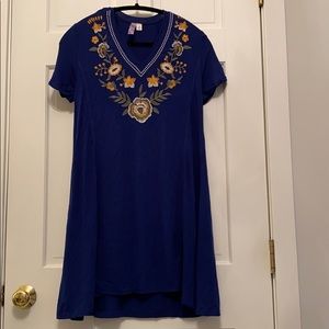 Embroidered Floral T-Shirt